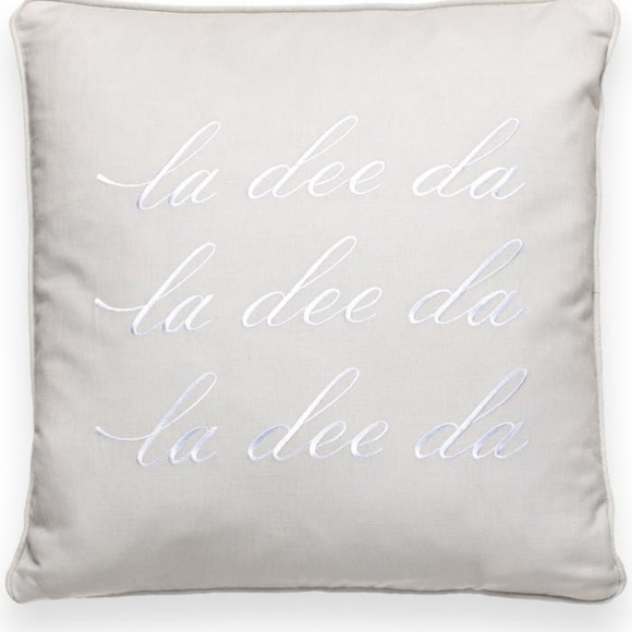 kate spade Other - NEW Kate Spade Platinum Decorative Pillow
